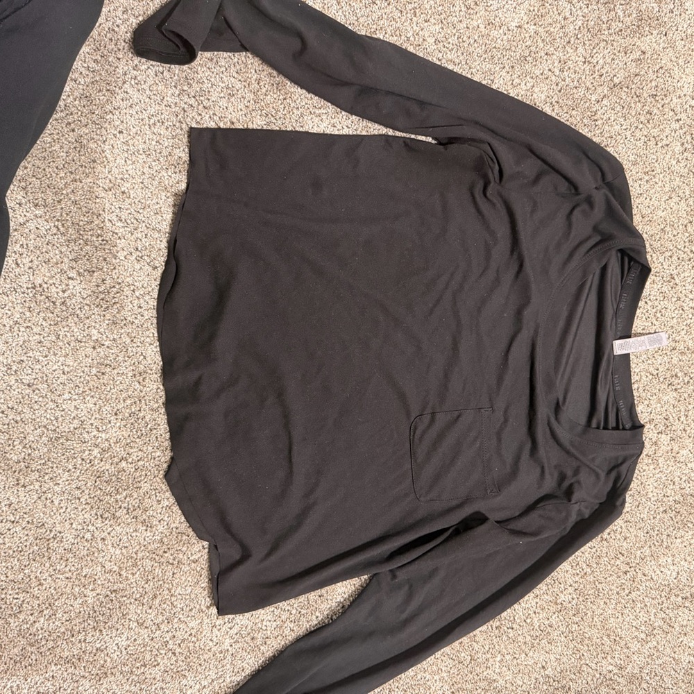 RBX Black Activewear Top